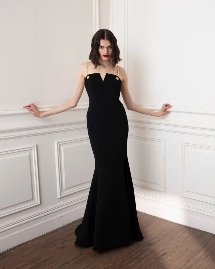 Iman Gown Black