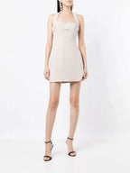 Blaise Mini Dress Stone