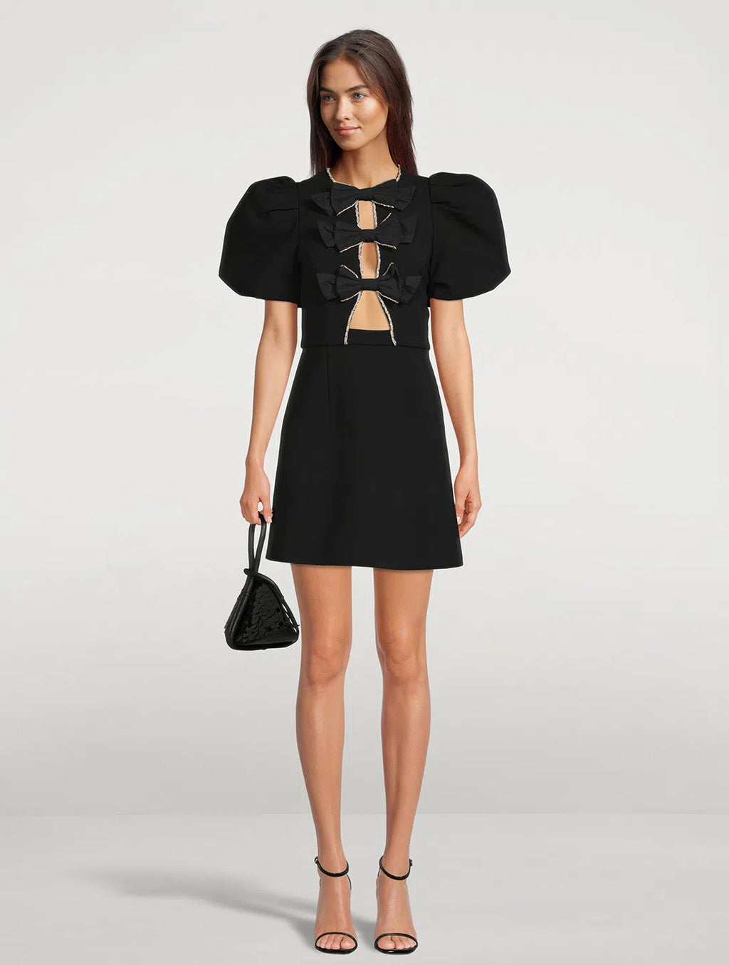 Katie Bow Mini Black