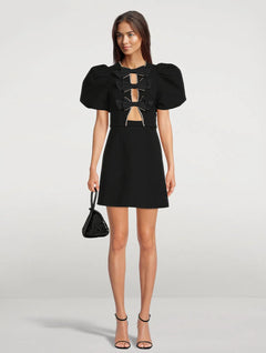 Katie Bow Mini Black