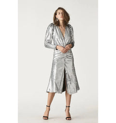 Leopold Dress Silver
