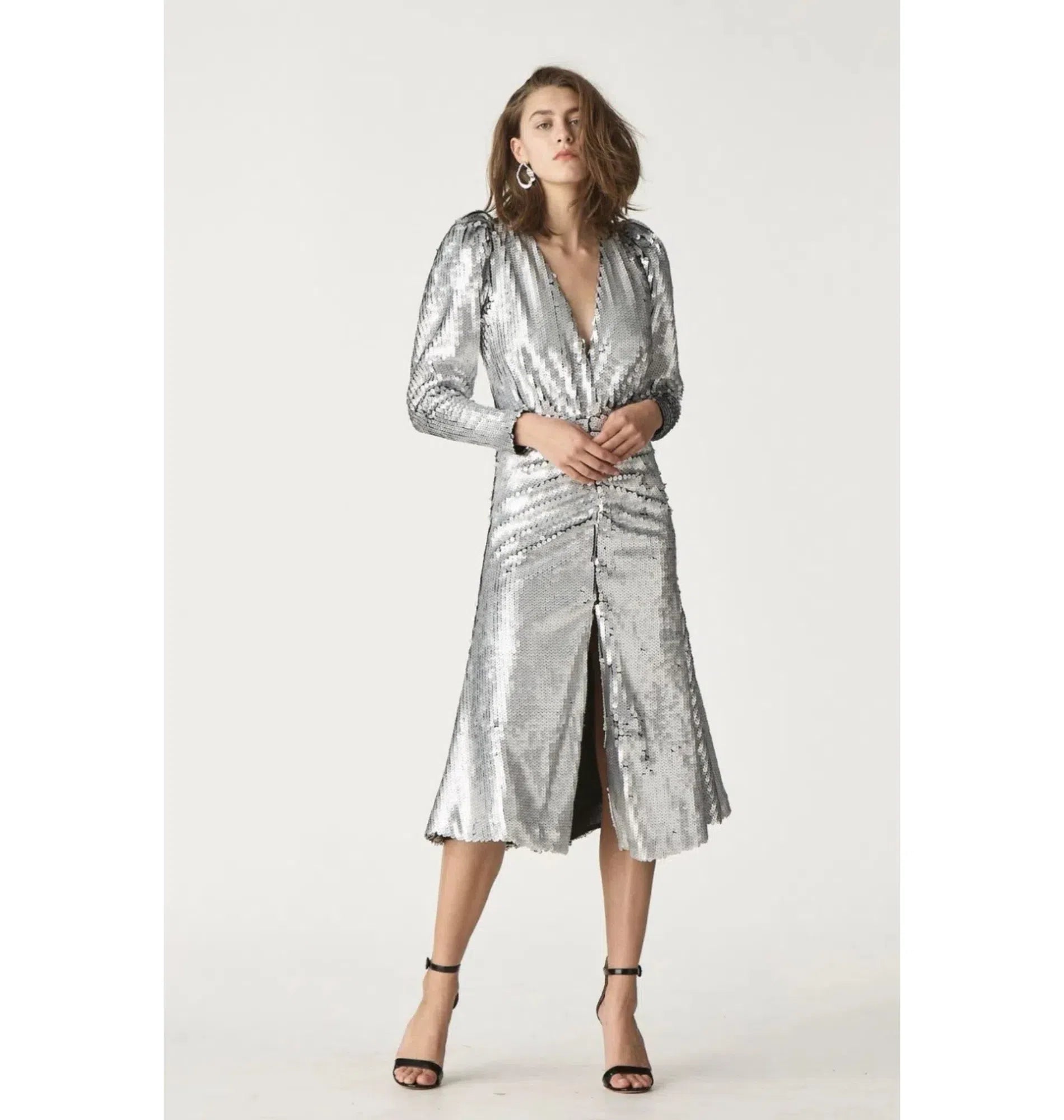 Leopold Dress Silver