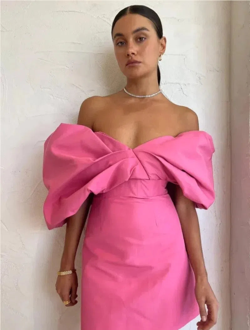 Xavier Mini Dress Pink