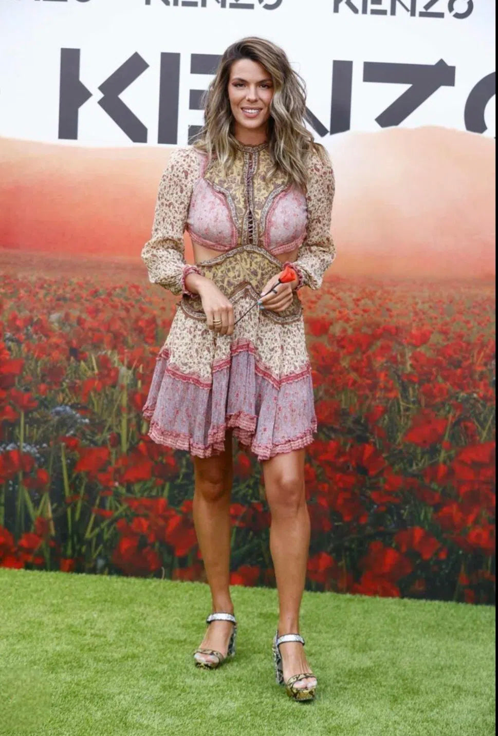 Juniper Cut Out Floating Dress Spliced