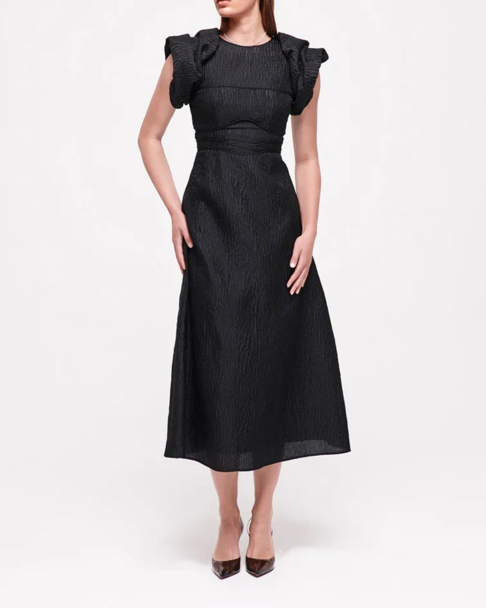Sophy Midi Dress Black
