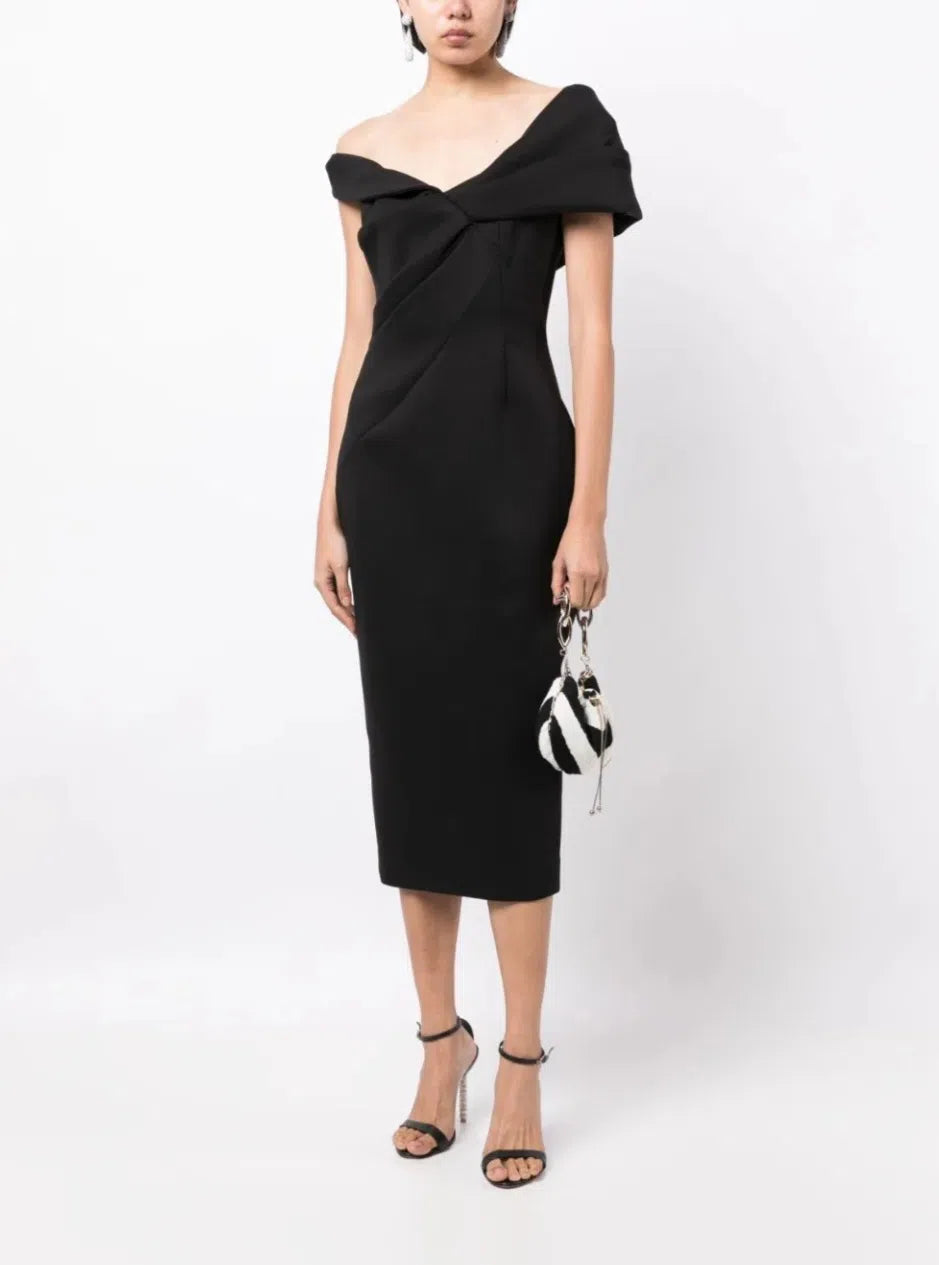 Matteo Dress Black