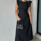 Sophy Midi Dress Black