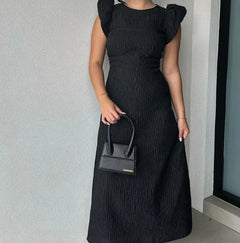 Sophy Midi Dress Black