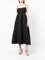 Theo Midi Dress Black