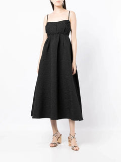 Theo Midi Dress Black