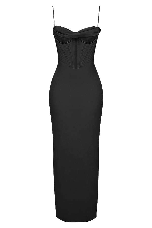 Charmaine Maxi Black Plus Cups
