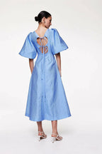 Emiko Midi Dress Blue