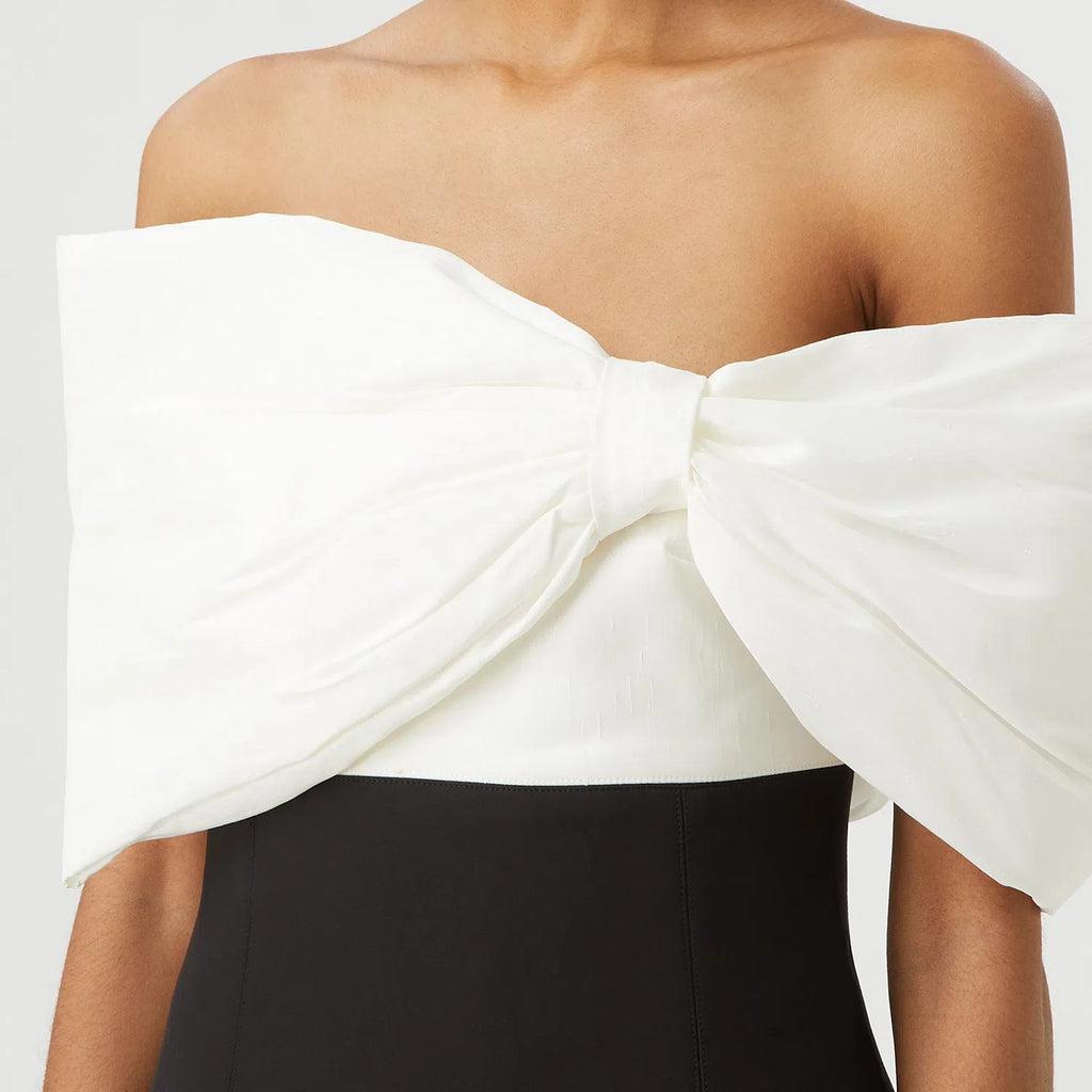 Kace Mini Dress Black/White