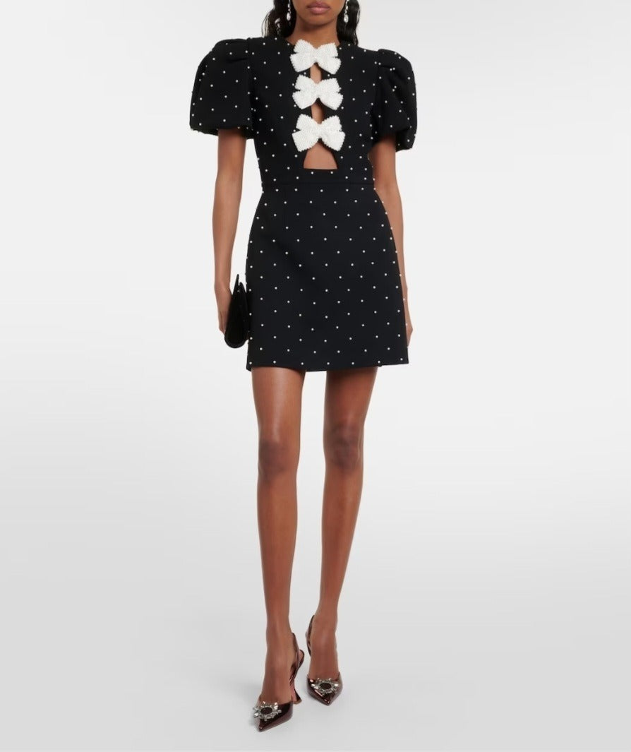 Veronica Mini Dress Black