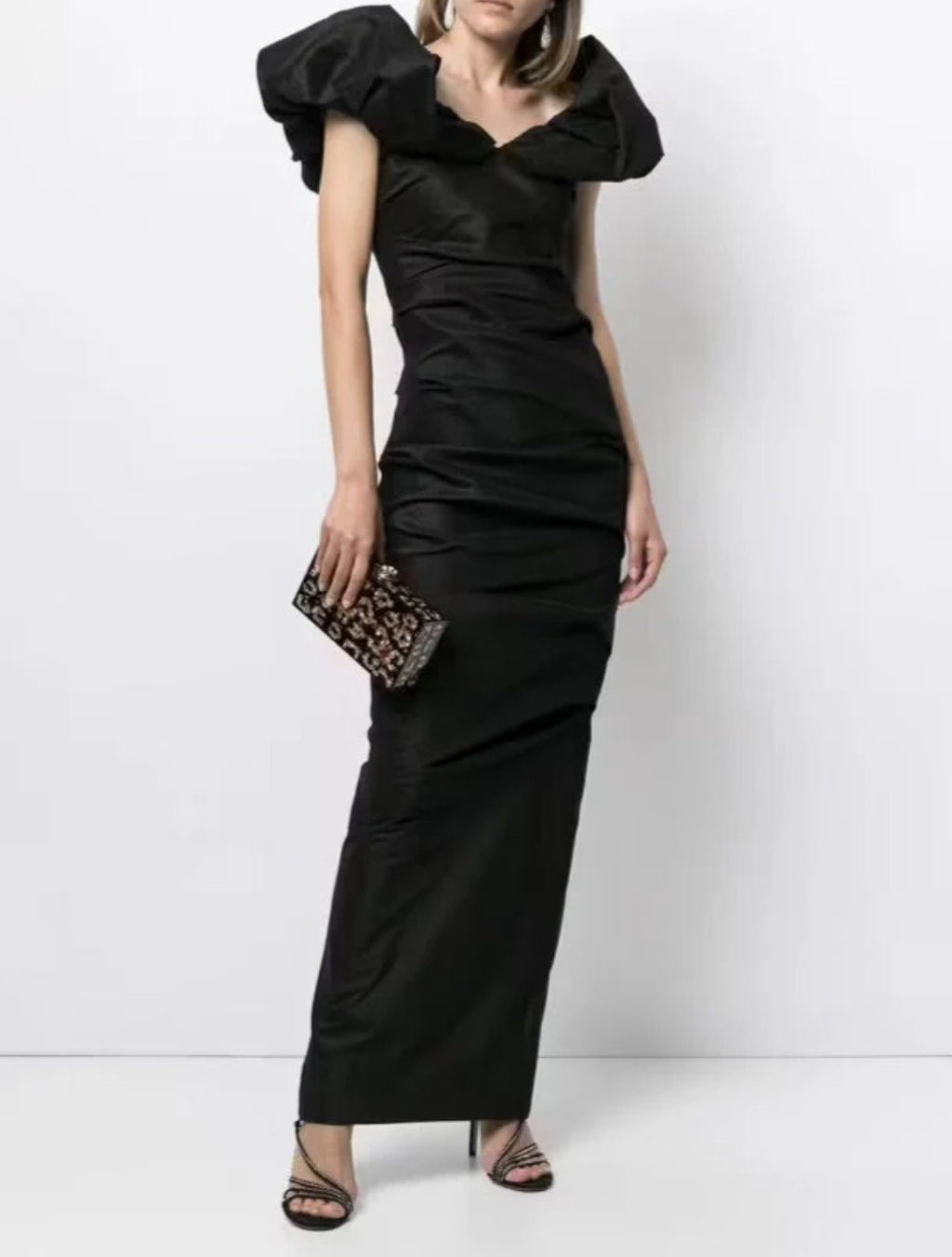 Frey Maxi Gown Black