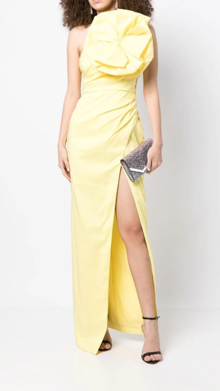 Evana Gown Yellow