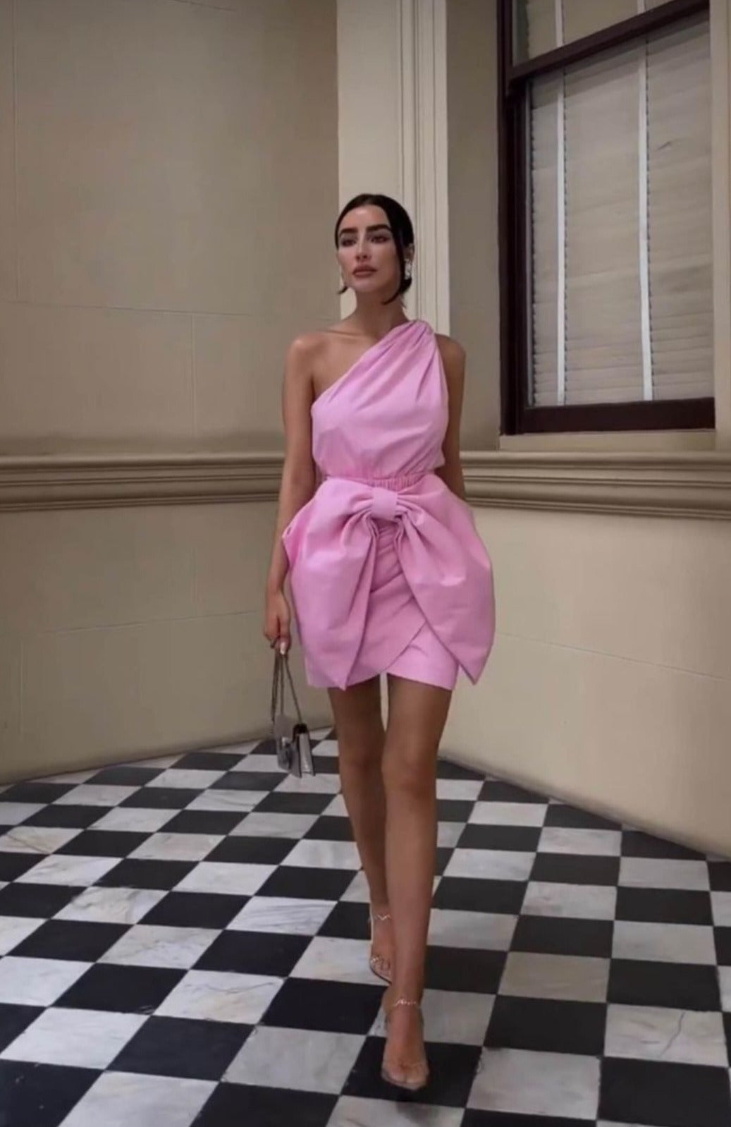 Charlotte Bow Mini Pink