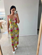 Willow Midi Dress Floral