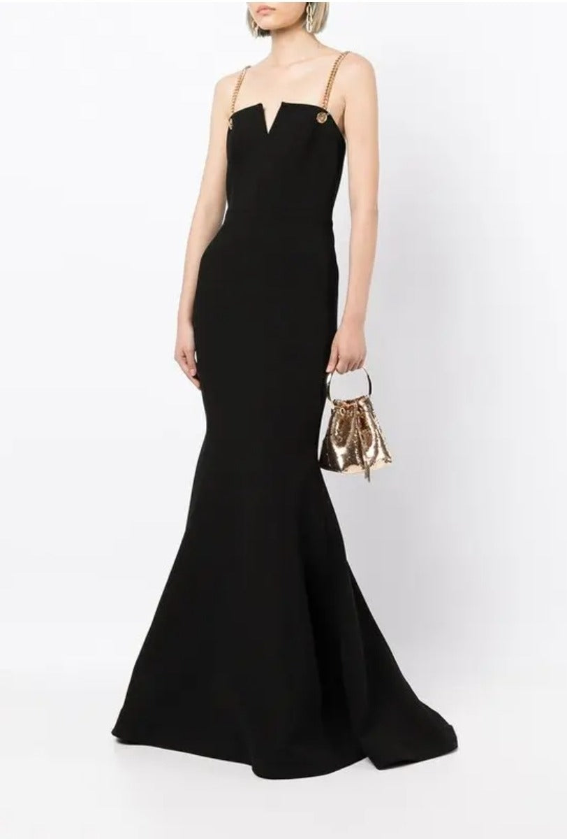 Iman Gown Black