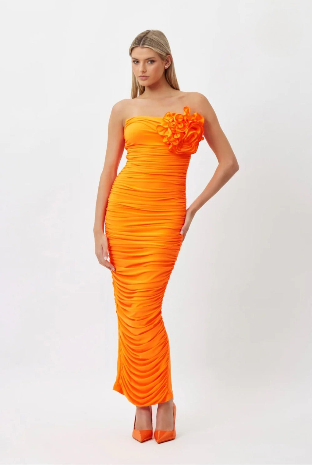Tara Gown Orange