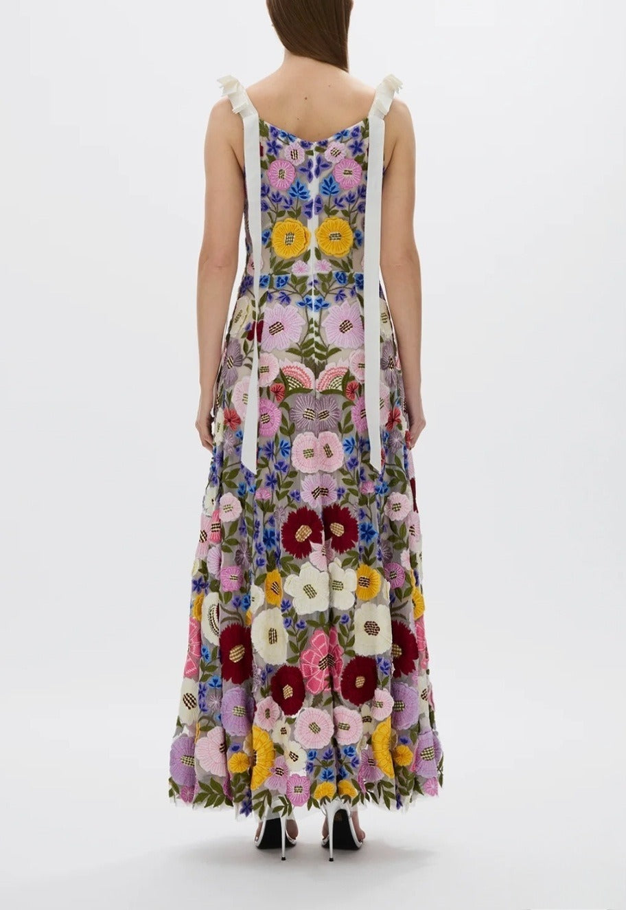 Nya Gown in Multi floral