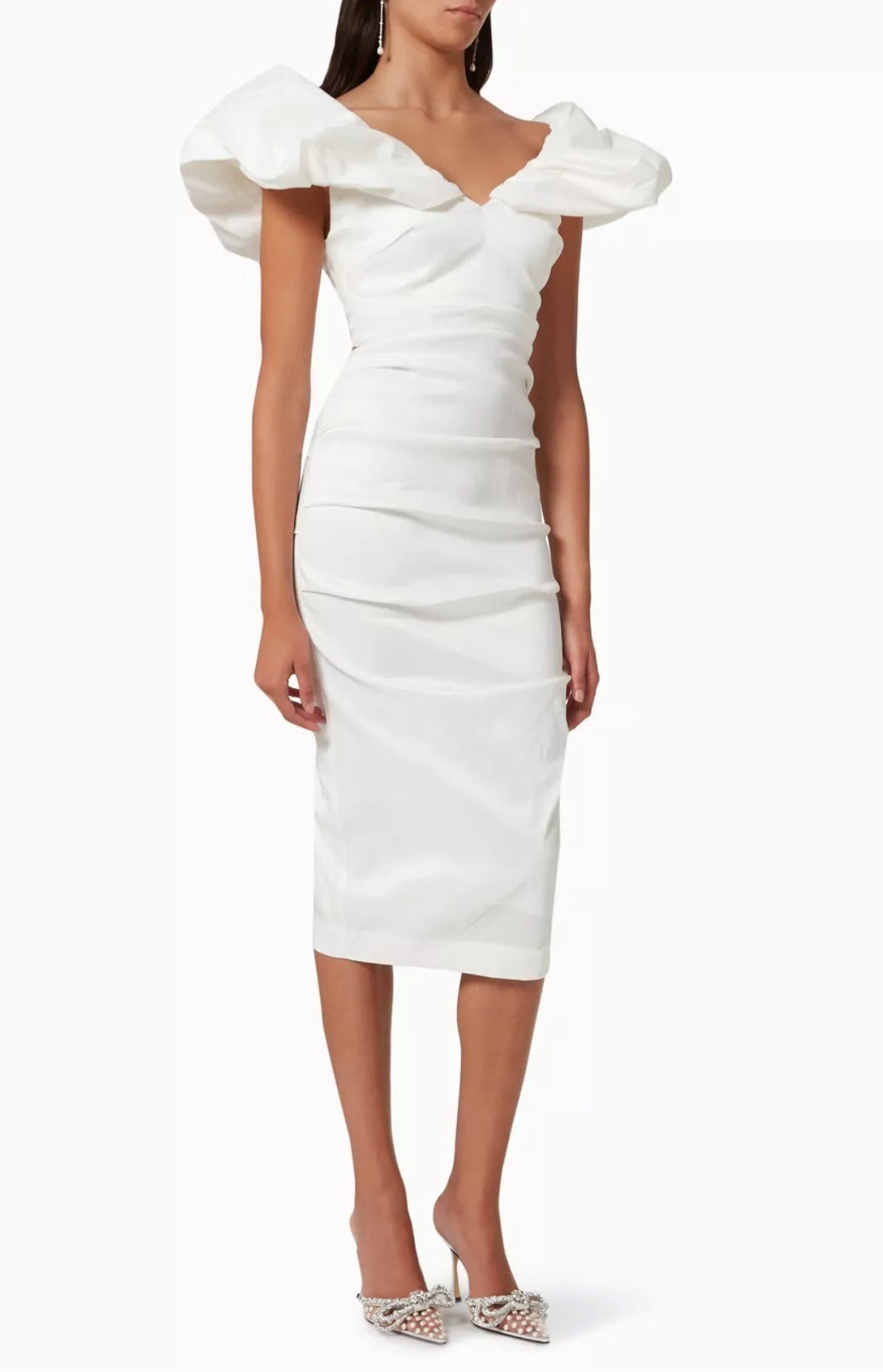 Frey Dress White