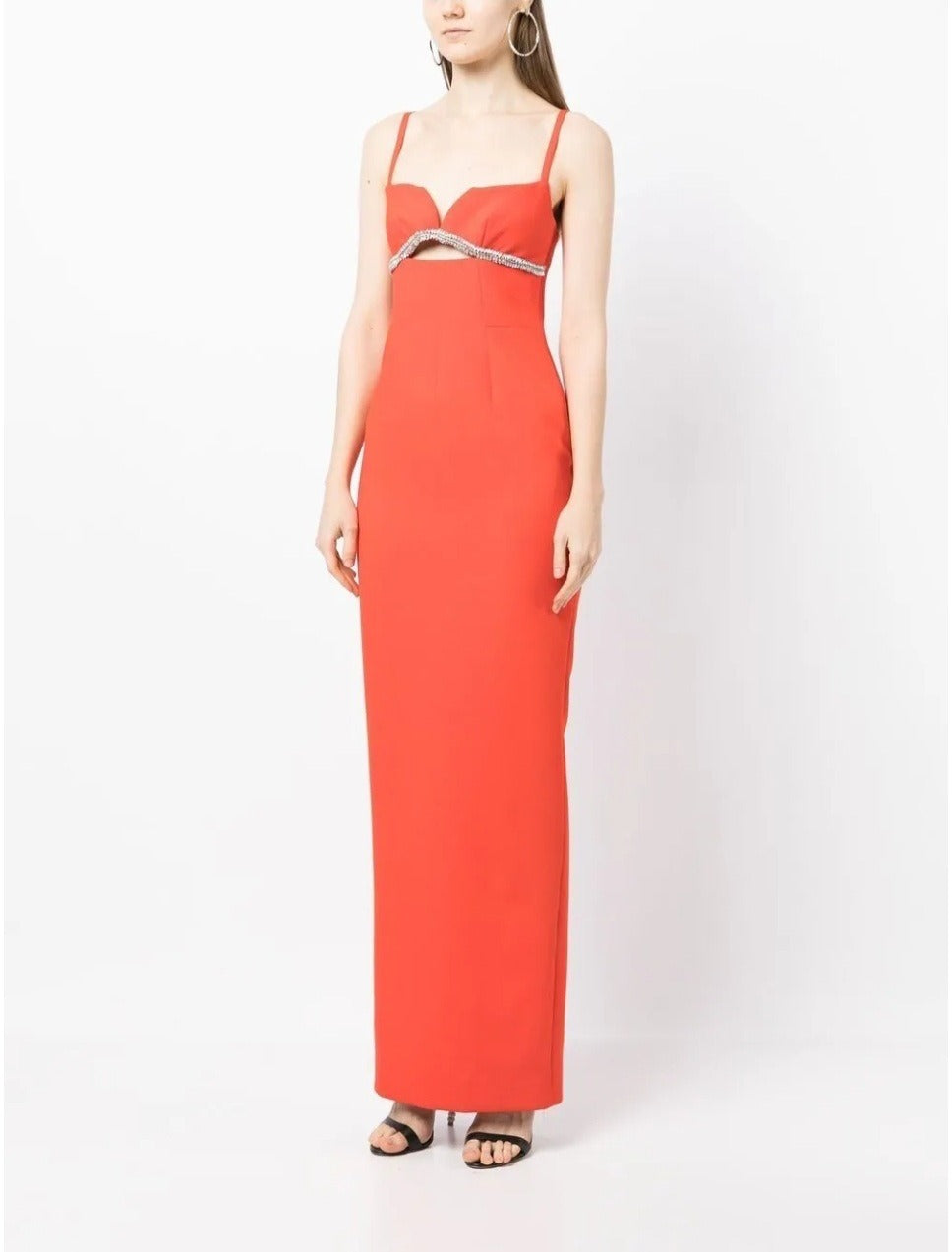 Kyra Gown Flame Orange