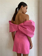 Xavier Mini Dress Pink