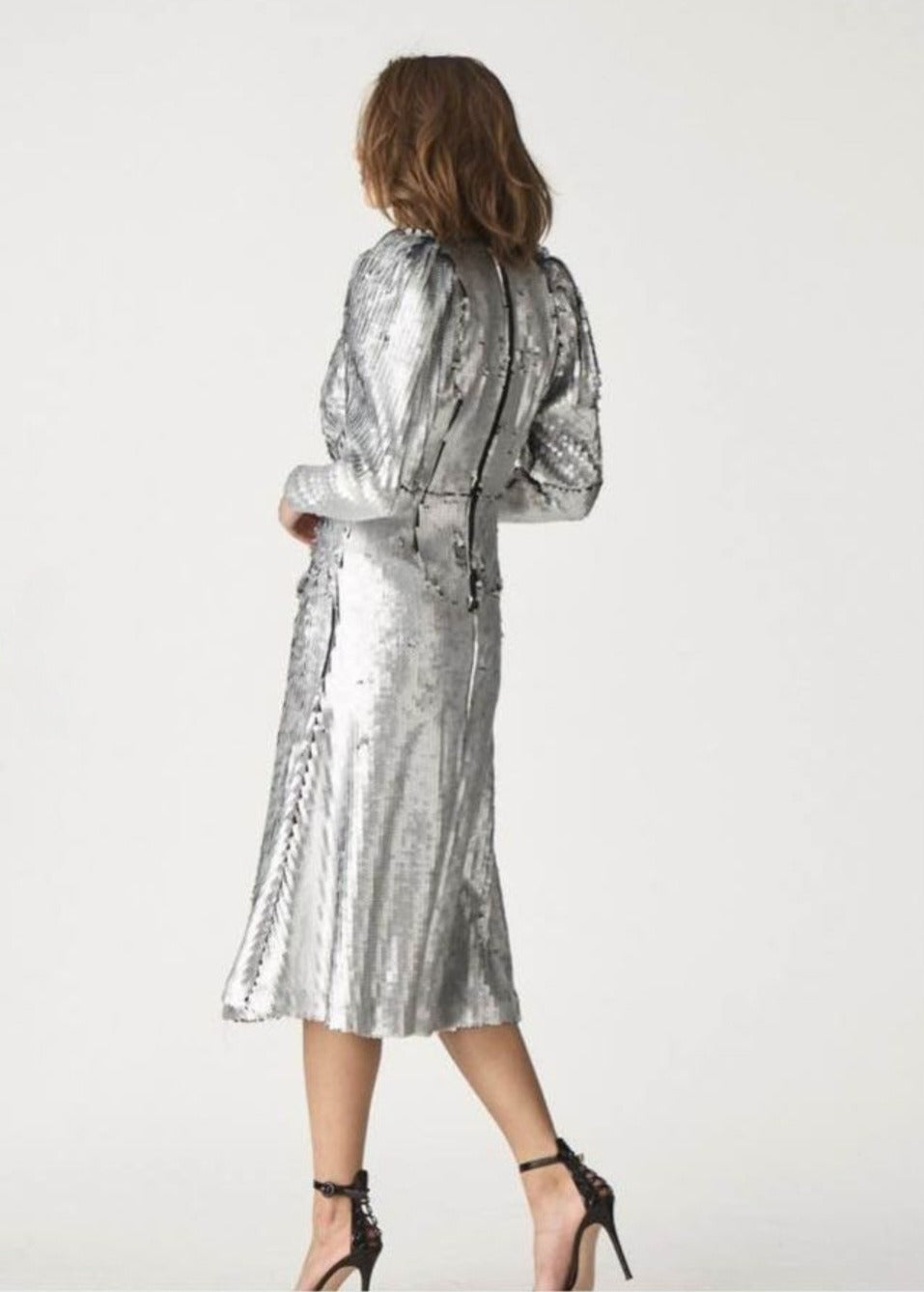 Leopold Dress Silver
