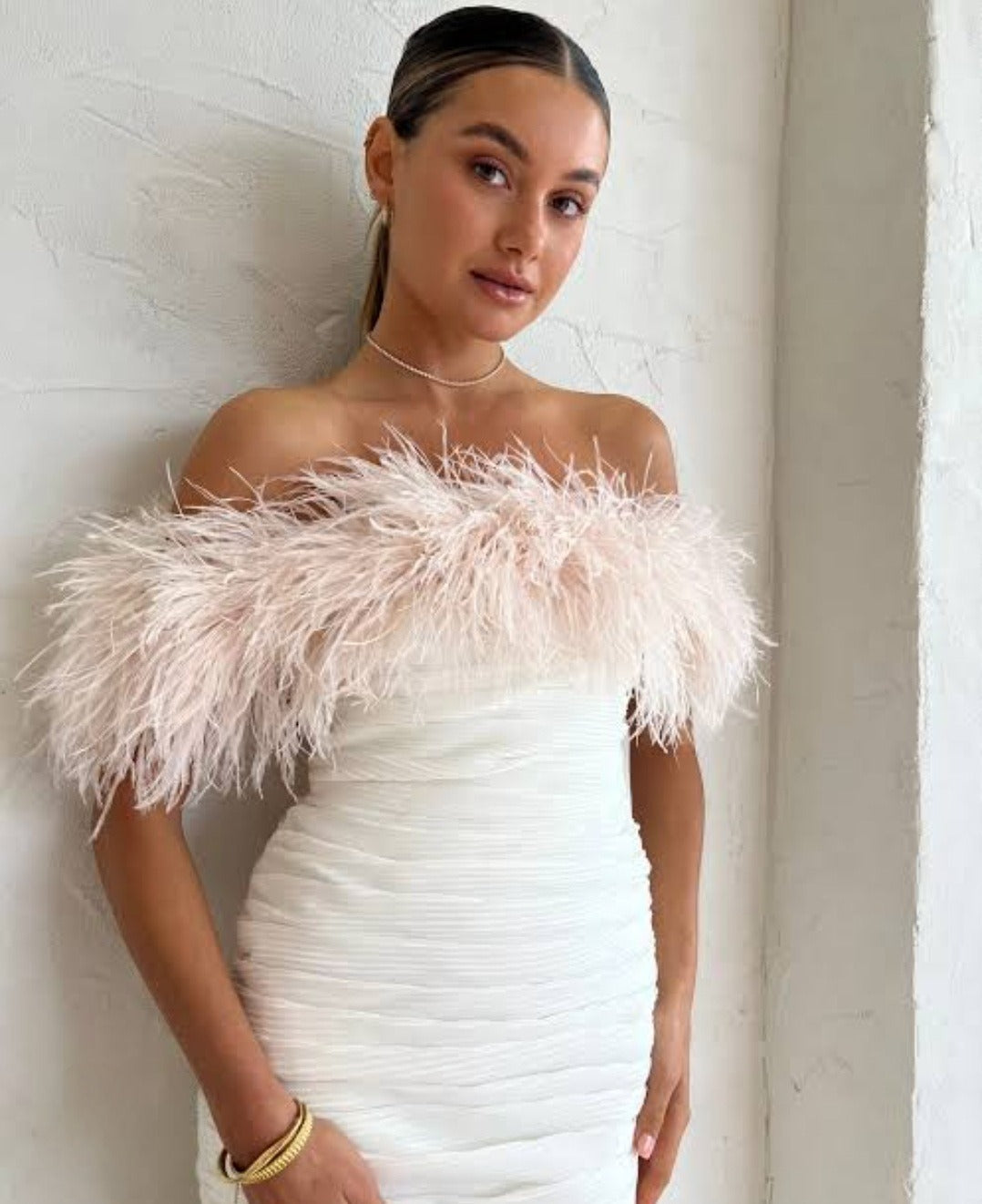 Zion Mini Dress Ivory