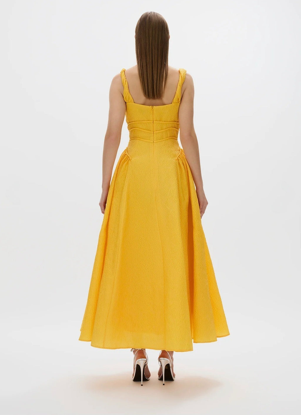 Sophia Strap Dress Gold