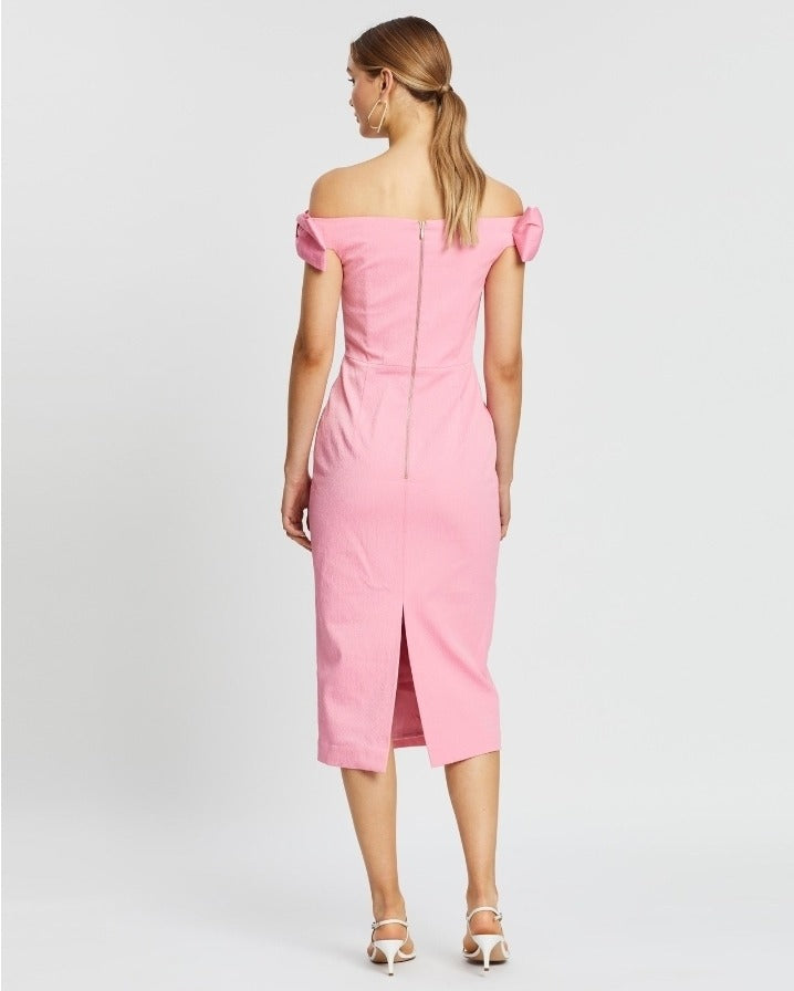 Winslow Midi Dress Pink