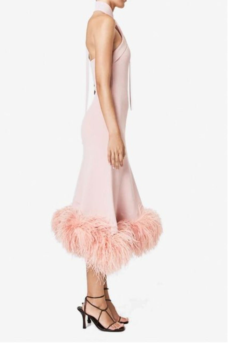 Rita Midi Dress Pink