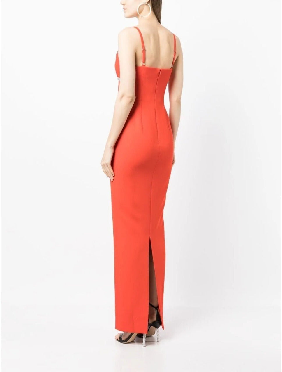 Kyra Gown Flame Orange