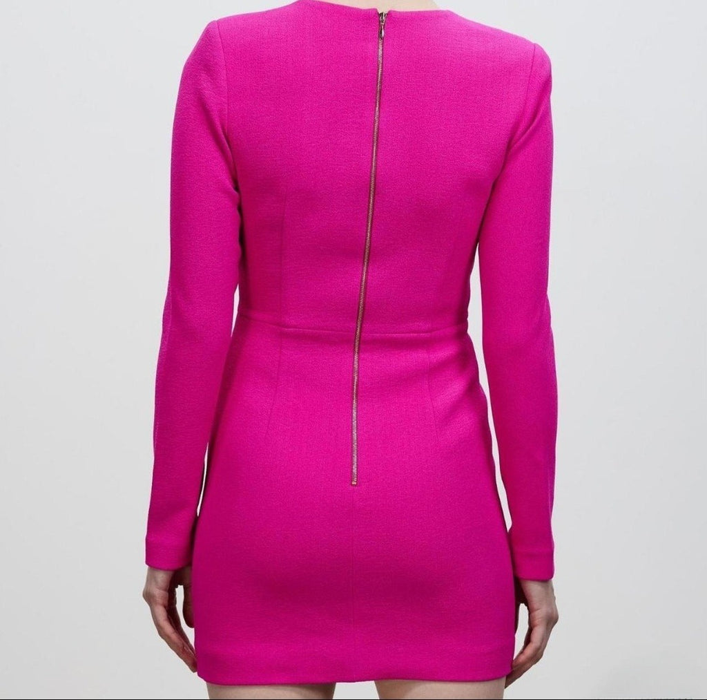 Cupids Bow Mini Dress Pink