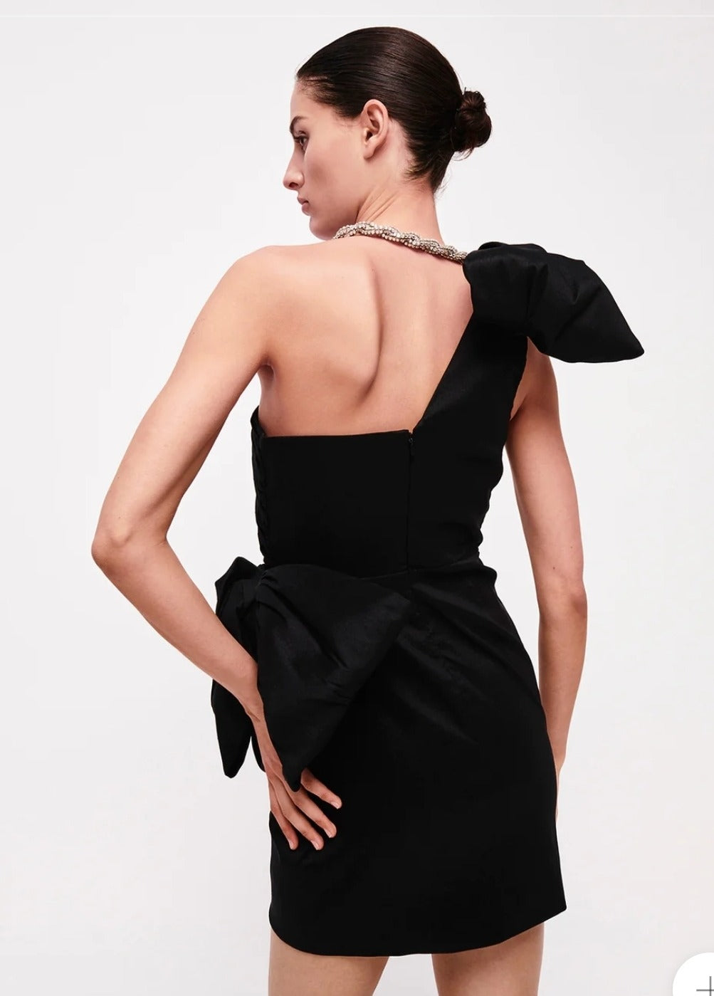 Fauve Mini Dress Black