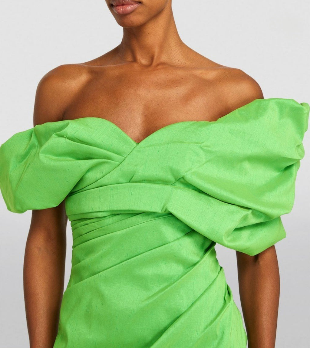 Gia Midi Dress Green