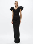 Frey Maxi Gown Black