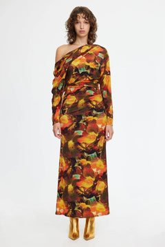Burford Midi Dress Print
