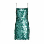 Taylah Mini Dress in Green