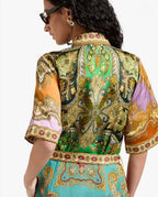 Clemenza Spliced Mini Dress