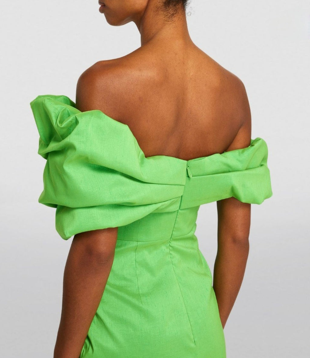 Gia Midi Dress Green