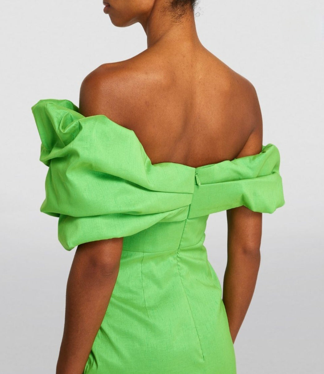 Gia Midi Dress Green