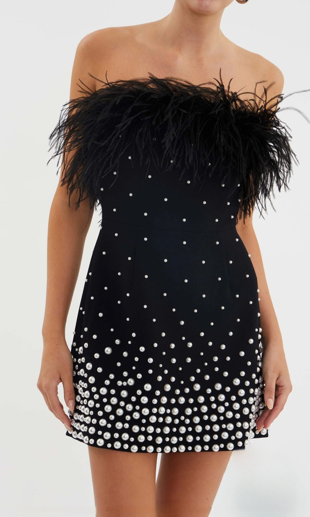 Anelise Mini Dress Black