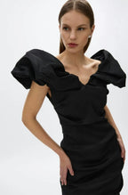 Frey Maxi Gown Black