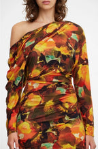 Burford Midi Dress Print