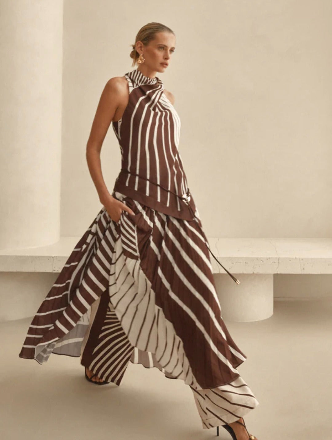 Montmartre Stripe Maxi