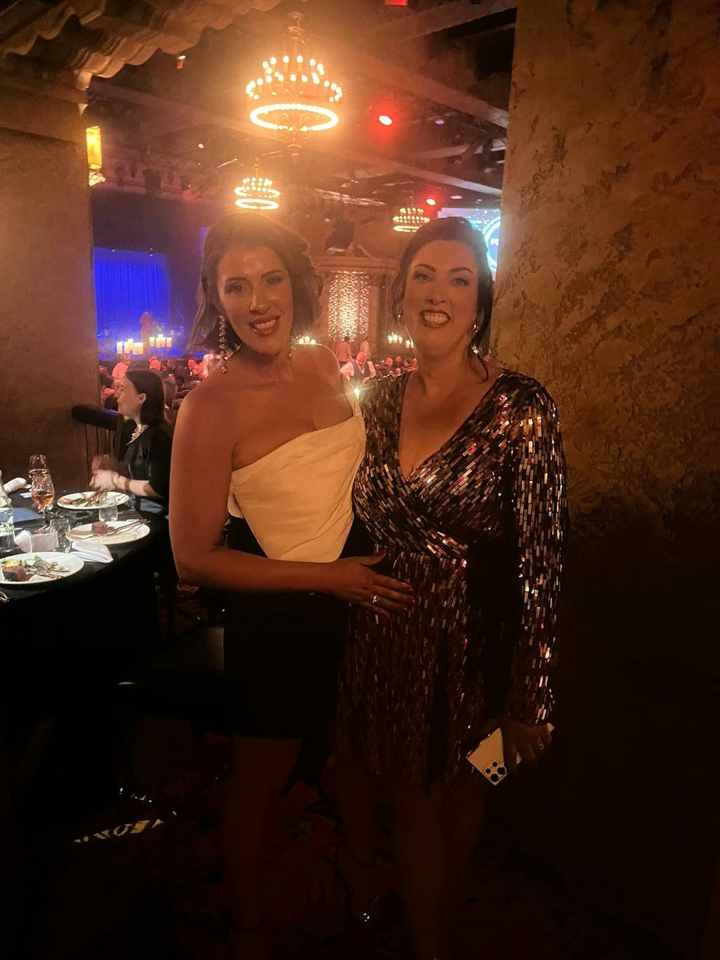 Kace Mini Dress Black/White