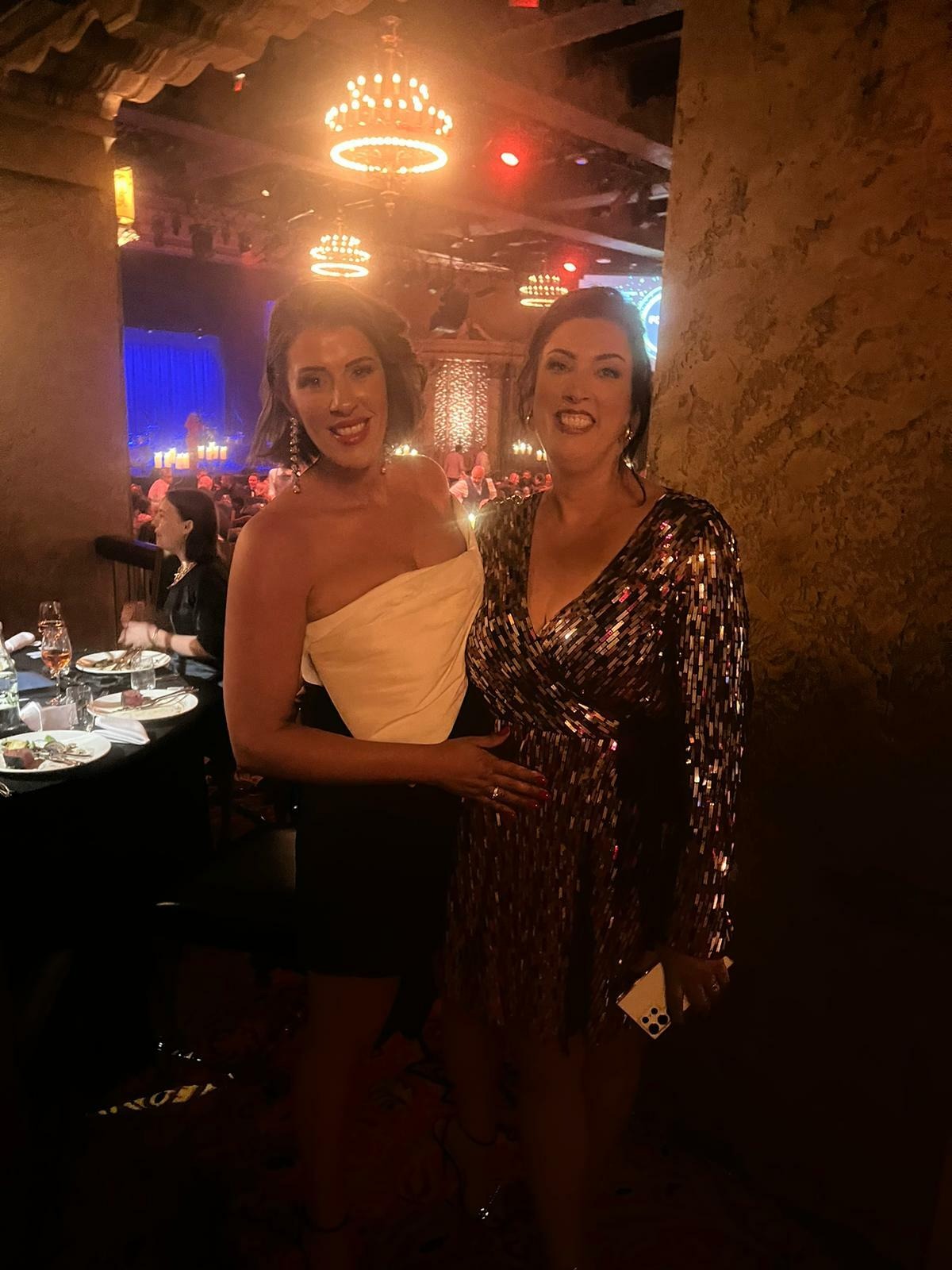 Kace Mini Dress Black/White