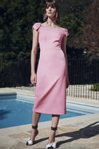 Winslow Midi Dress Pink